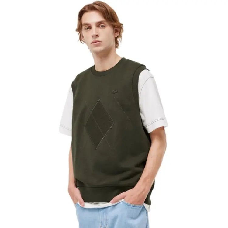 LACOSTE Sweatshirt Men's Brown Green-3