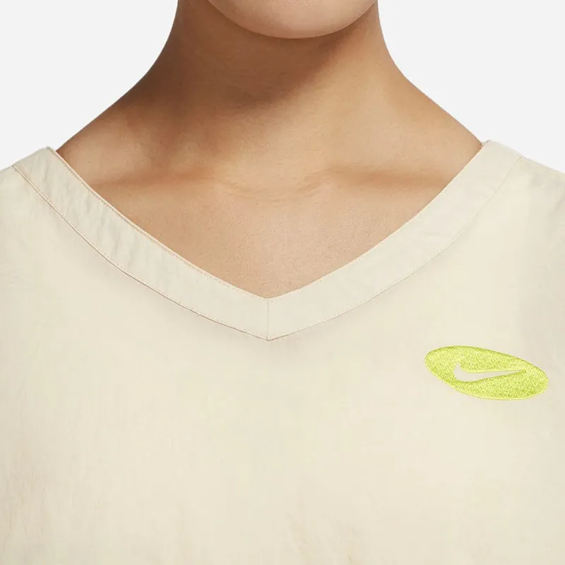 Nike T Shirts Women's Beige-4