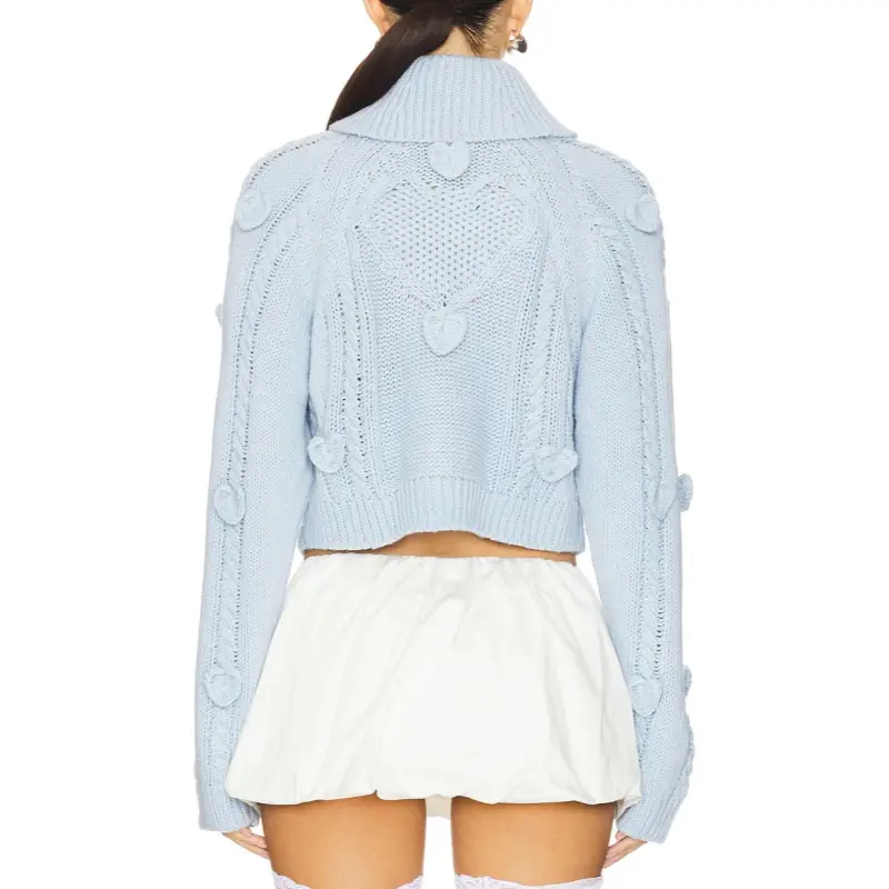 FOR LOVE & LEMONS Sweater Women's Blue-1
