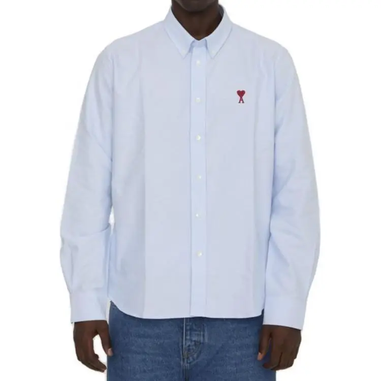 Ami De Coeur Logo Embroidered Buttoned Shirt-2
