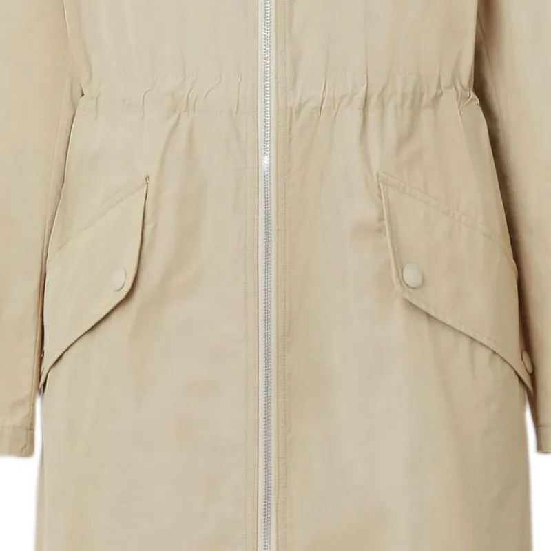 Burberry Trench Coat Women's Khaki-5