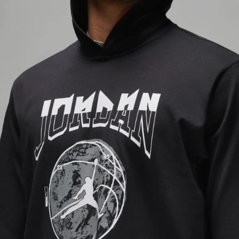 Jordan Sport Dri Fit Hooded T shirt-3