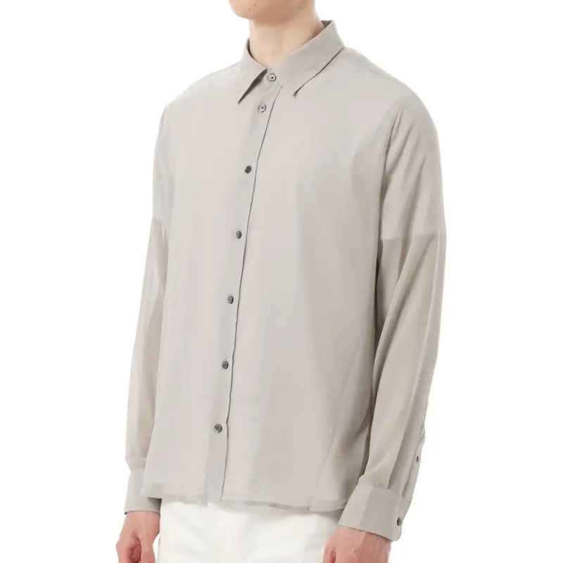 AMIPARIS Shirts Men Gray-3