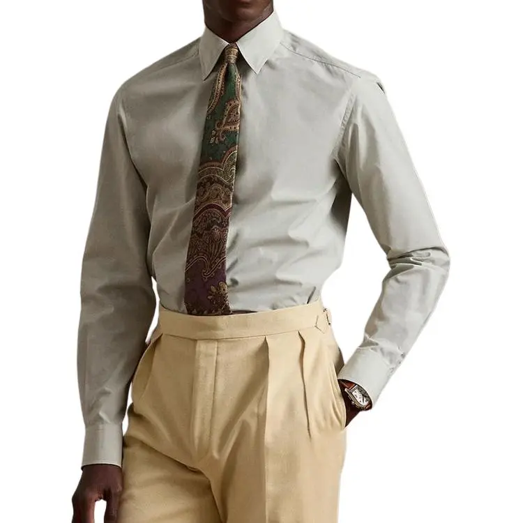 Ralph Lauren Purple Label SS25 Shirt Men's Wave Color-1