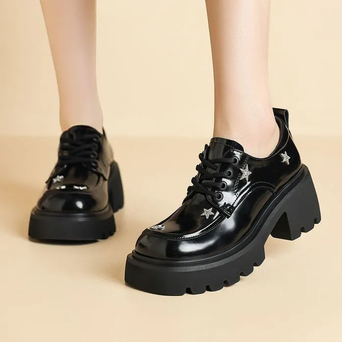 DAPHNE Casual Single Shoes 6.8cm Women's-5