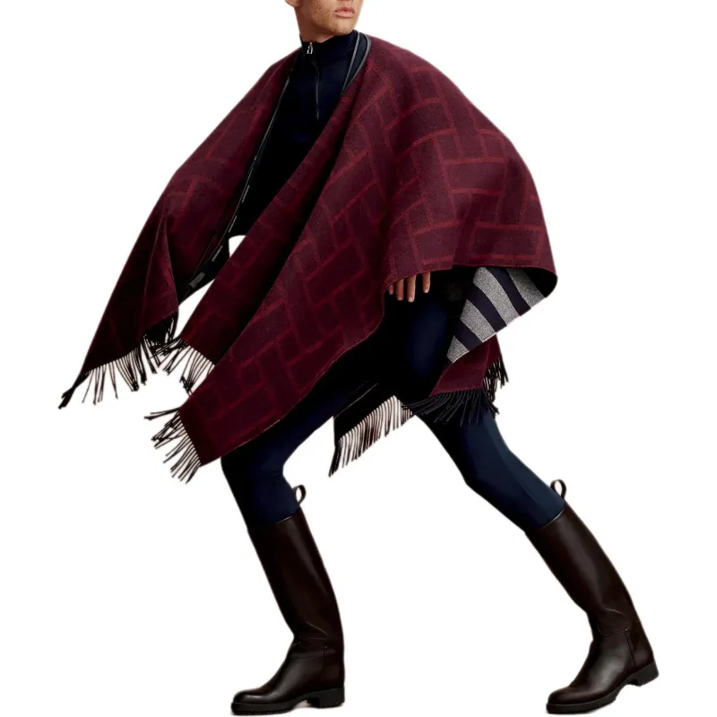 HERMES Cloaks Unisex Rouge Red-4