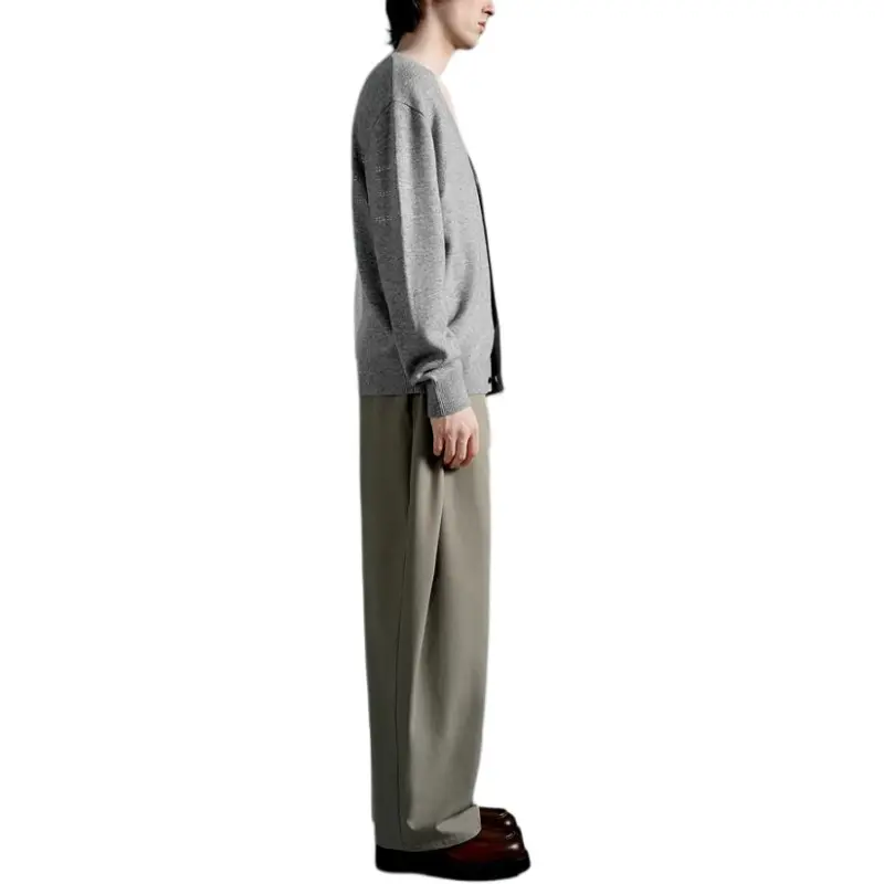 PEACEBIRD MEN x Daria Song Sweater Unisex Gray-4