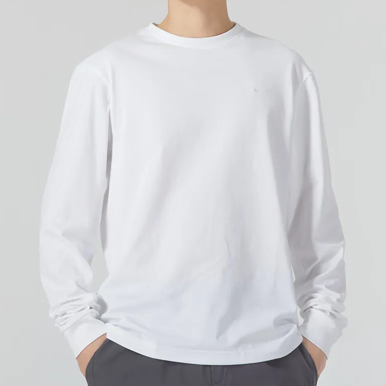 Nike T Shirts Men White-4