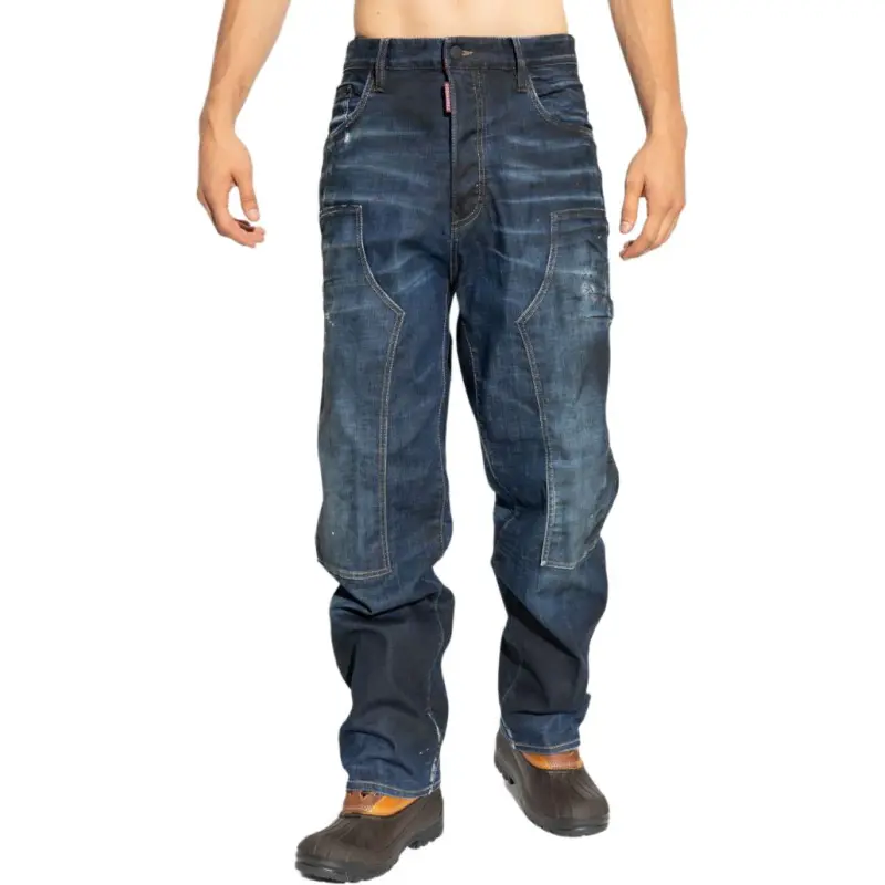 DSQUARED 2 Dark Grease Monkey Wash Cool Guy Jeans-1