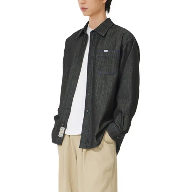 Lee Shirts Men Black-5