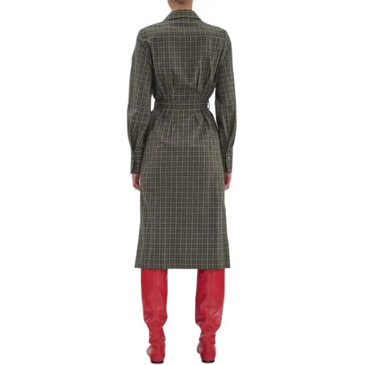 INES DE LA FRESSANGE Long Sleeved Dress Women's Green-2