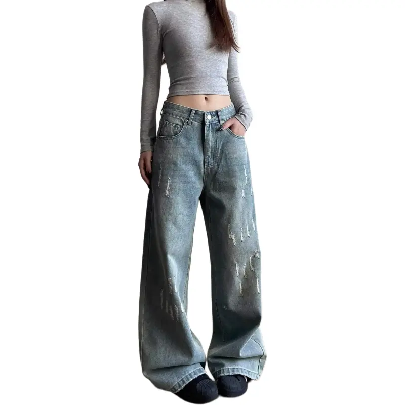 Concubine Zhu Jeans Unisex Blue-1