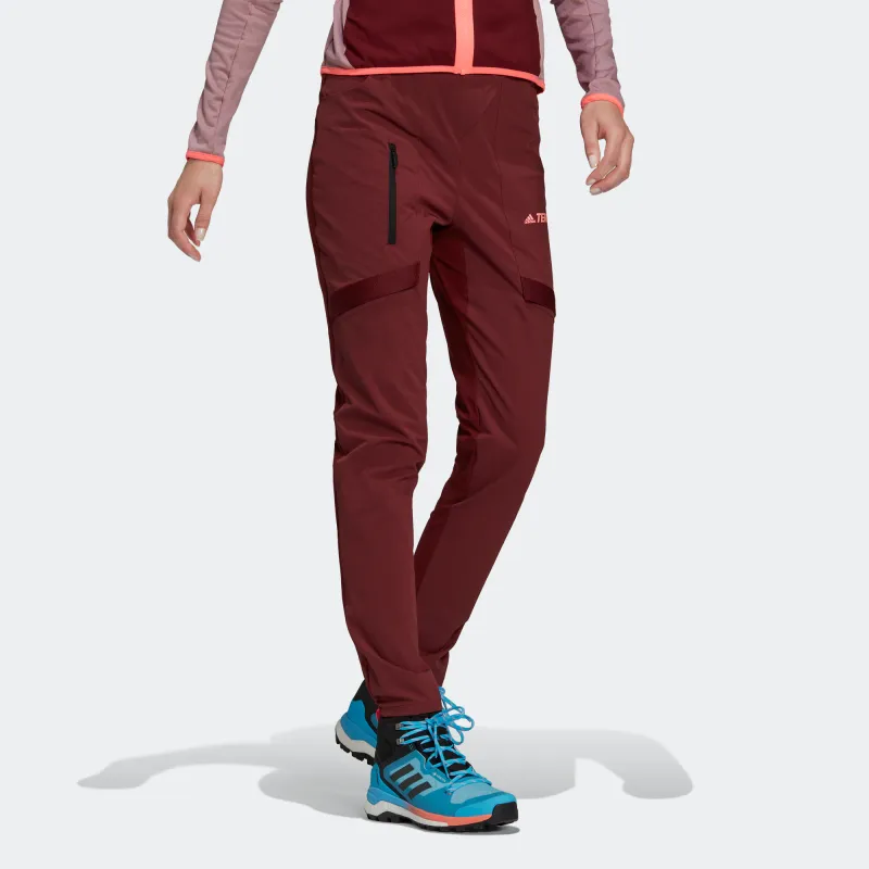 Adidas Terrex Knitted Sweatpants Women's Red-1