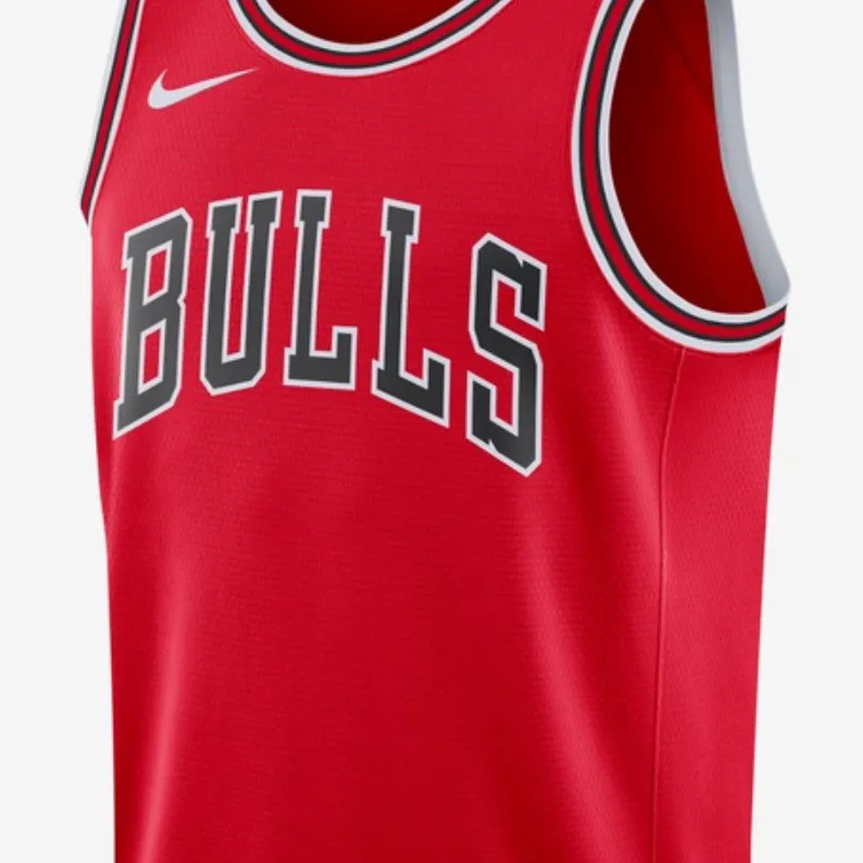 Nike X NBA Basketball Jersey Men's Red-2
