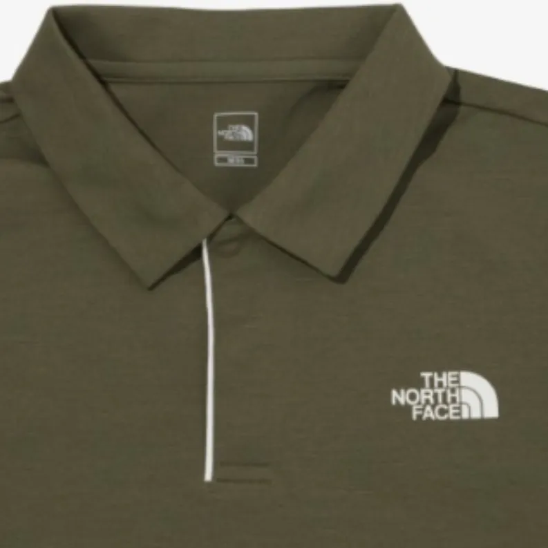 THE NORTH FACE Polo Shirts Men Dark Green-2