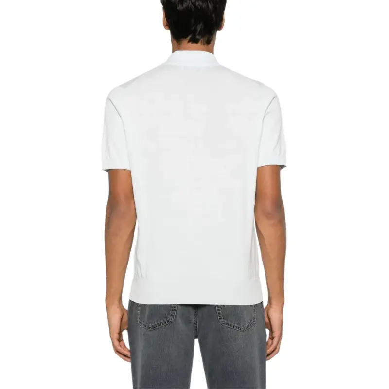 Brunello Cucinelli Short Sleeved Buttoned Polo Shirt-2