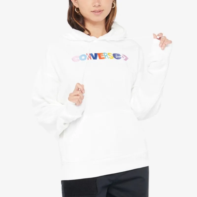 Converse Sweatshirt Women's White-2