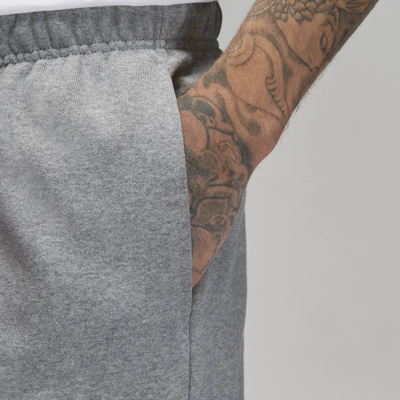 Jordan Flight Fleece Casual Shorts Men's Gray-2