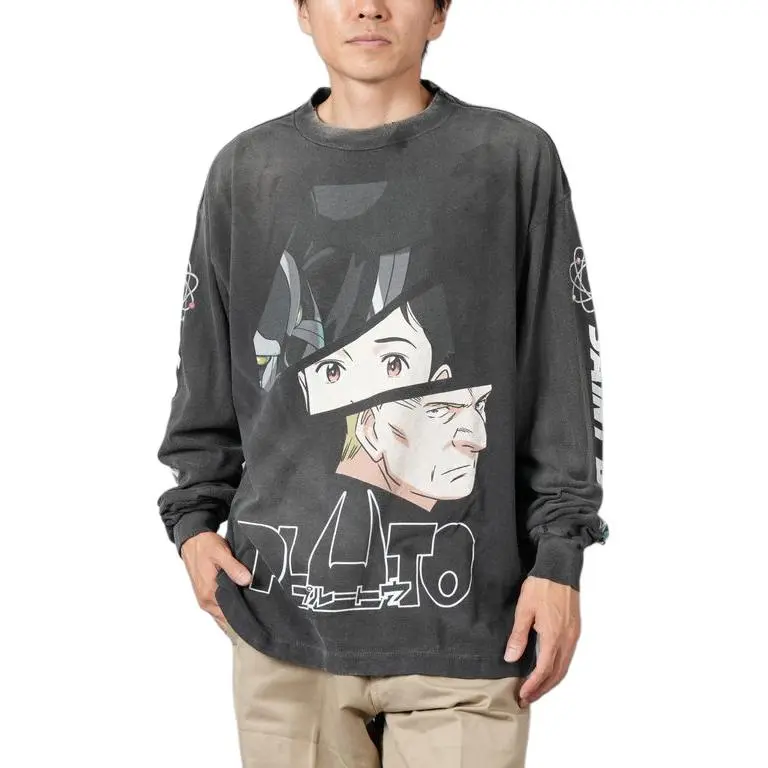 Saint Michael X Pluto Ls T shirt-4