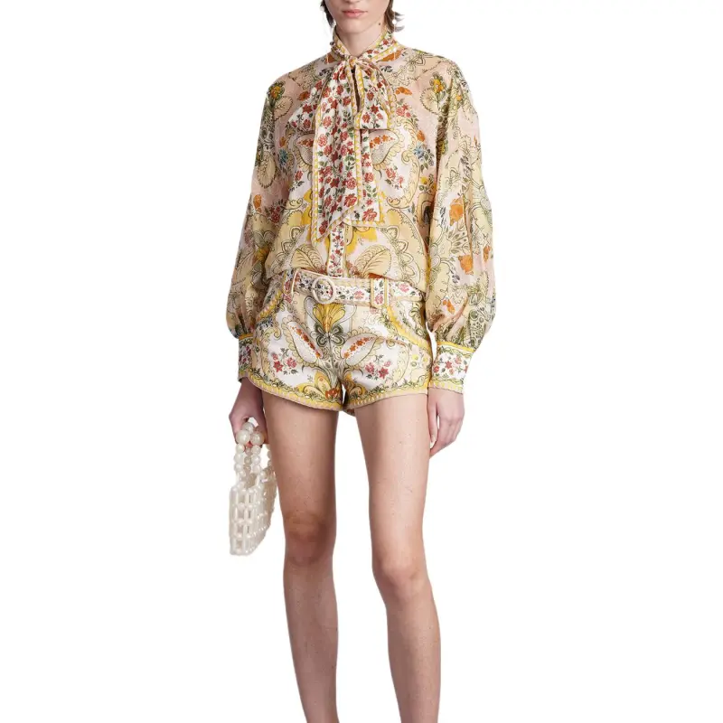 Zimmermann Casual Shorts Women's Yellow-2