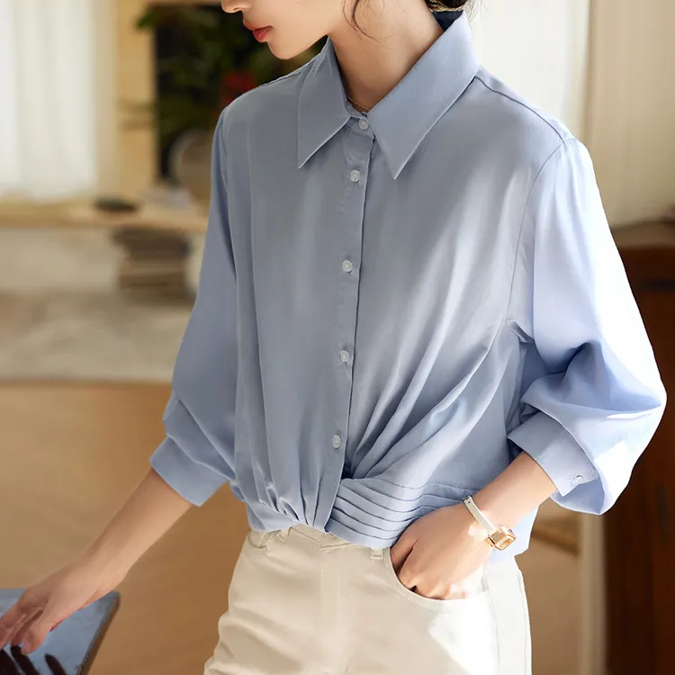 XWI Shirts Women's Light Blue-2