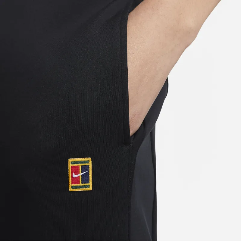Nike Court Dri FIT Heritage Knitted Sweatpants Women's Black-3