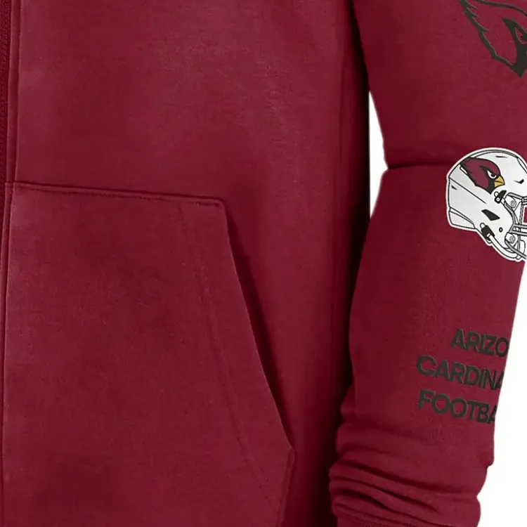 Nike Arizona Cardinals Club Men's Nike Nfl Full-Zip Hoodie-3