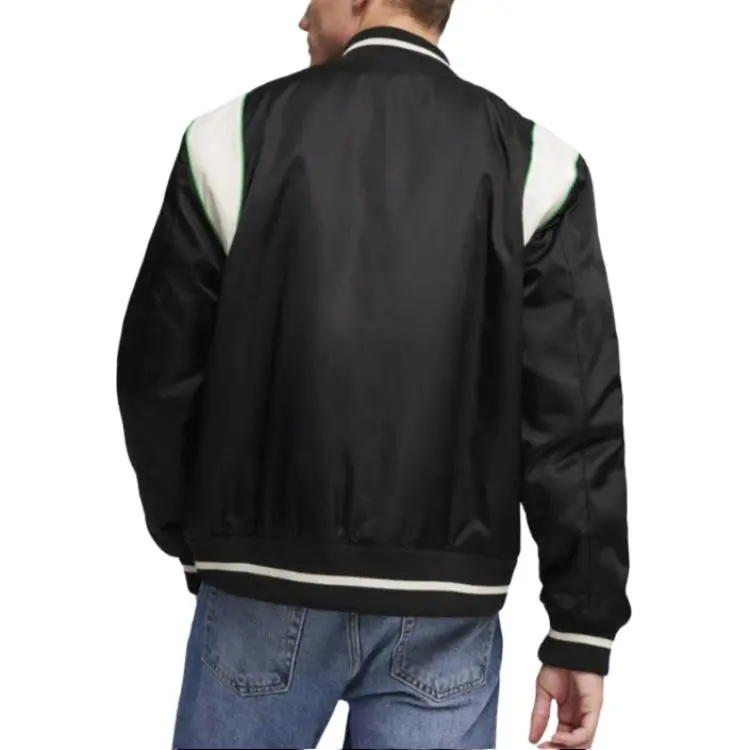 PUMA Baseball Jacket Unisex Black-3