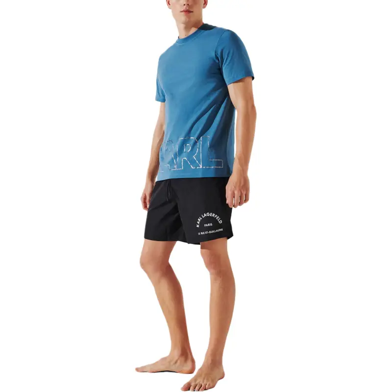 KARL LAGERFELD / Karl Lagerfeld Jeans Rue St Guillaume Swim Shorts-3