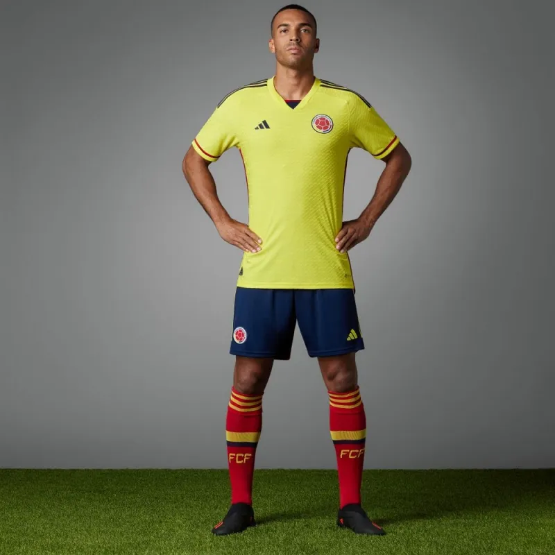 Adidas Soccer Jerseys Men Yellow-7