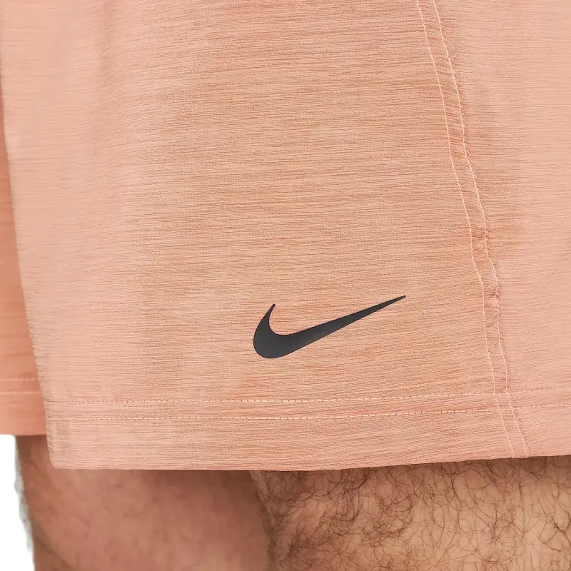 Nike FORM DRI FIT 7' Casual Shorts Men's Deep Reddish Umber/Apricot Agate/Black-3