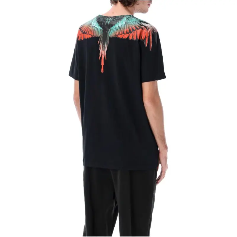 Marcelo Burlon Wings Printed Crewneck T Shirt-4