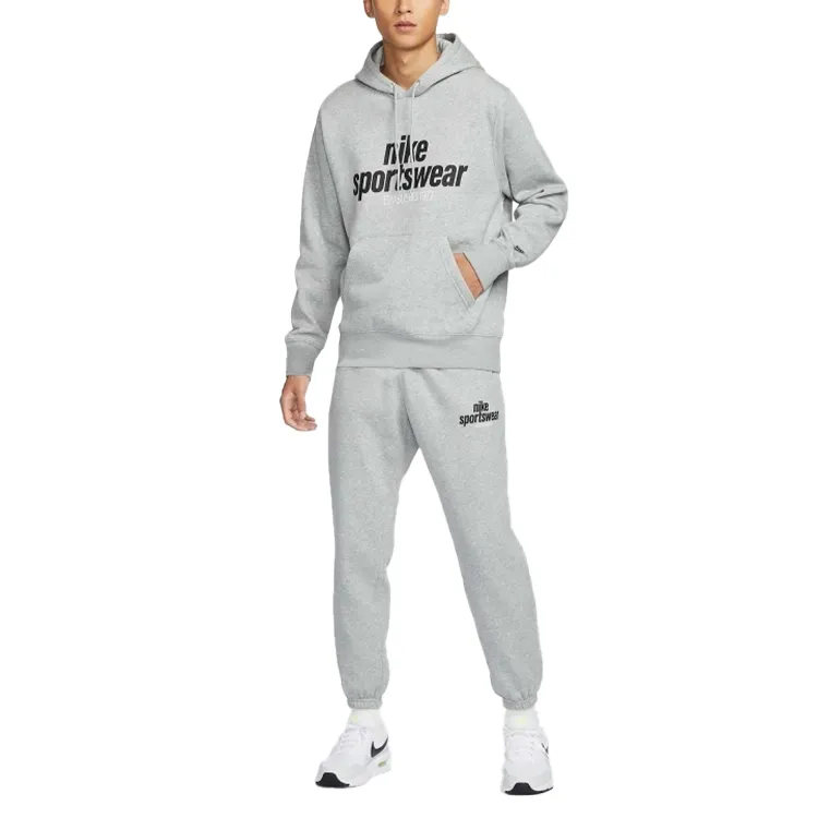 Nike ClubSportswear FW24 Sweatshirt Men's Gray-4