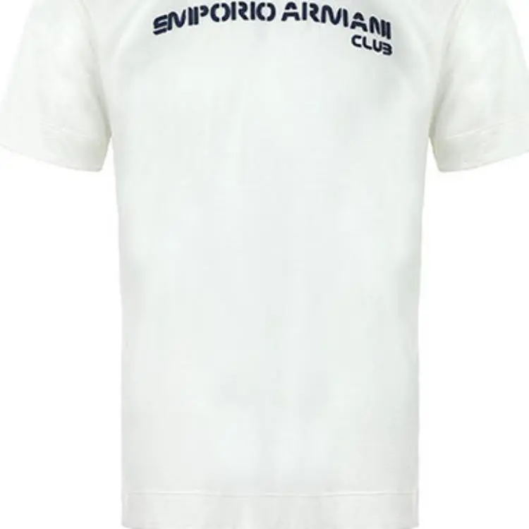 EMPORIO ARMANI T Shirts Men White-4