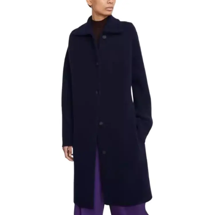 VINCE Coats Women's Navy-3