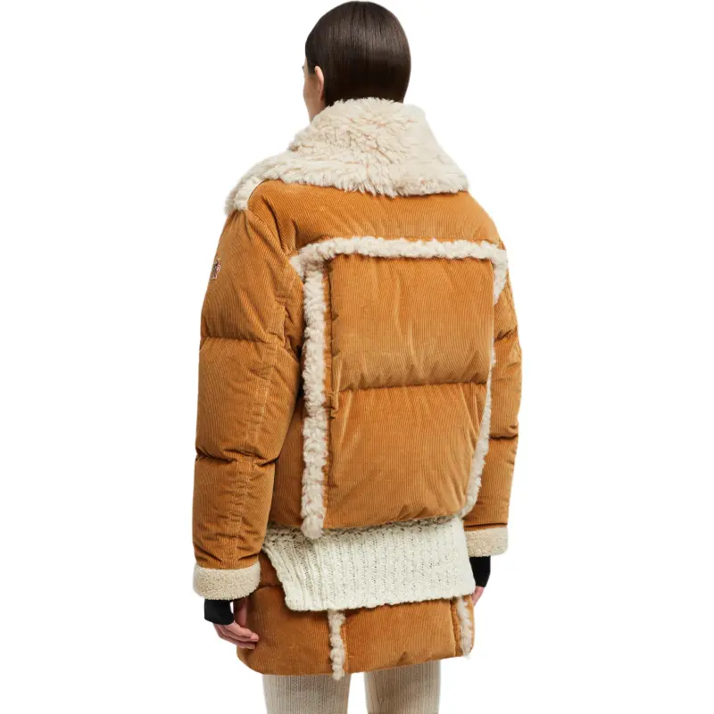 Moncler Grenoble Down Jacket Women's Deep Yellow-2