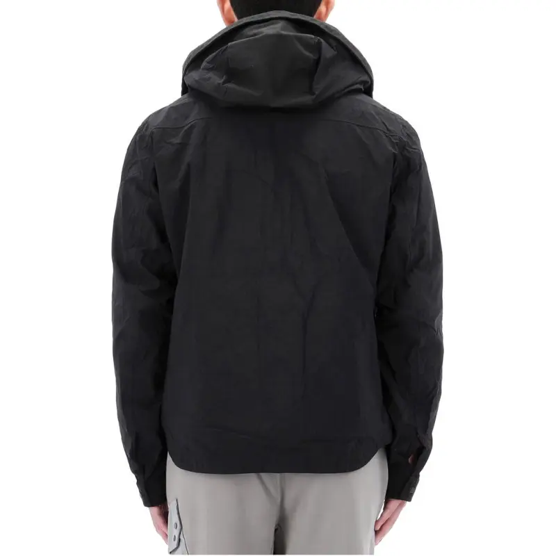 TEN C Mid Layer Zipped Hooded Jacket-4