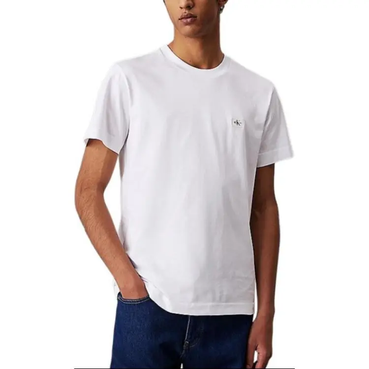 CALVIN KLEIN T Shirt Europe Version Men's Bright White-1