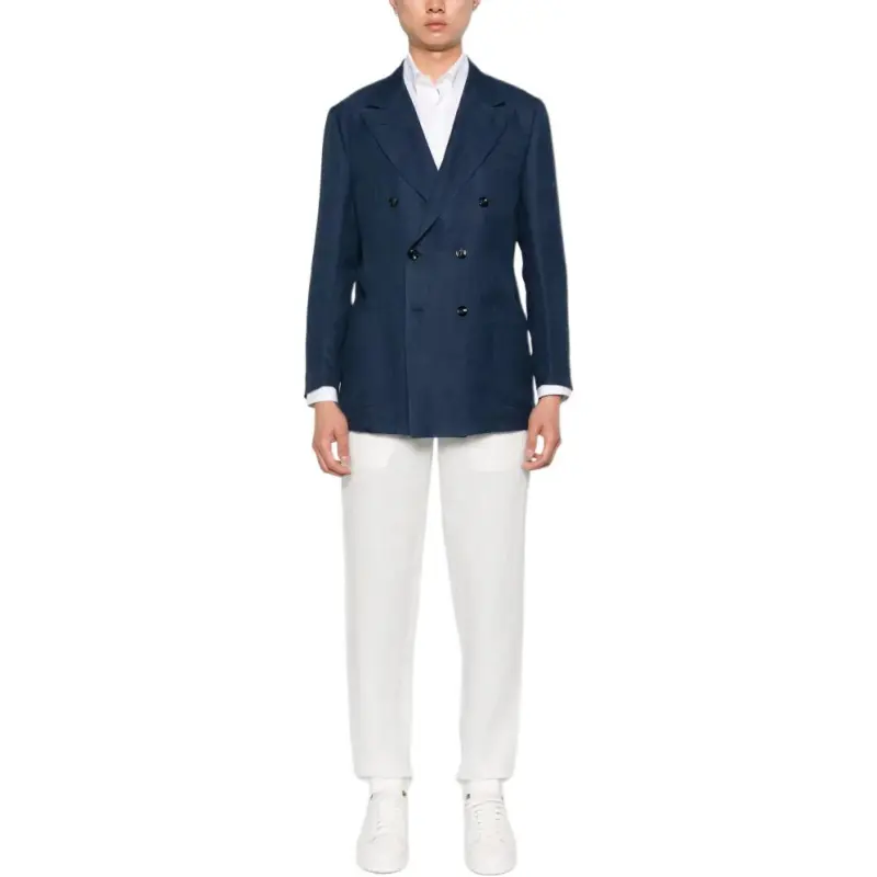 Ralph Lauren Purple Label Casual Pants Men's White-1