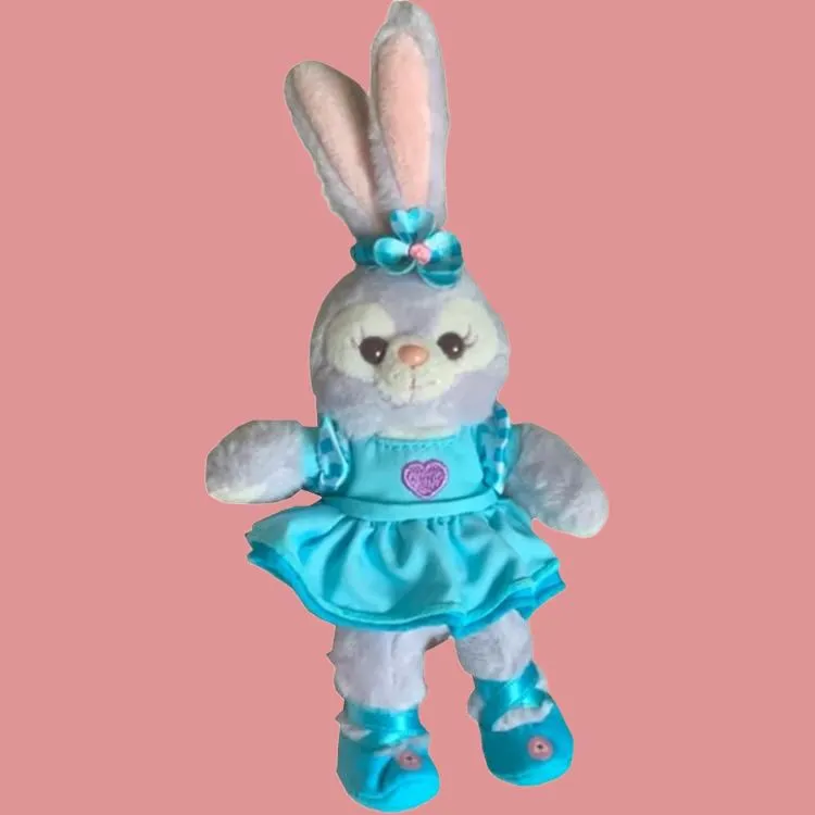 Disney Little Blue Heart Dolls Plush Pendant Trumpets High-2