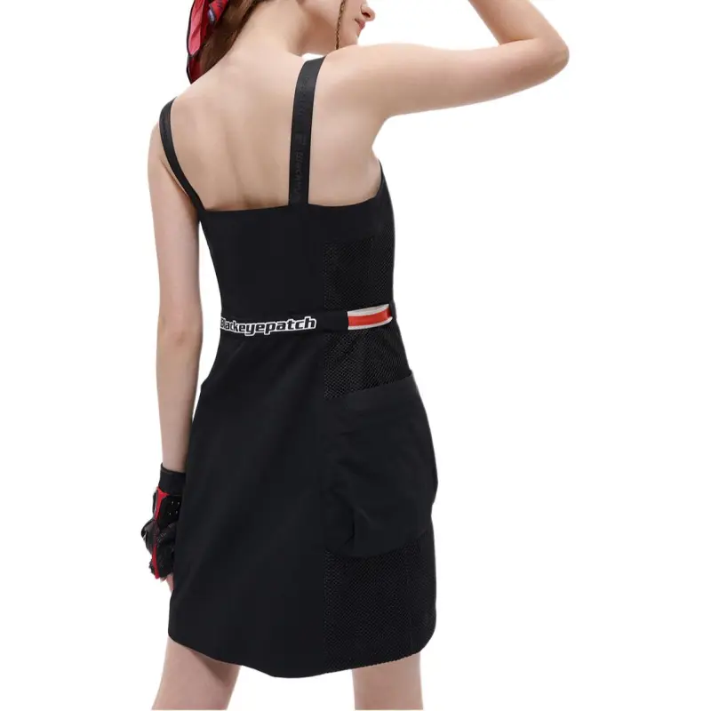 FILA FUSION BEP Casual Long Skirt Women's Black-3