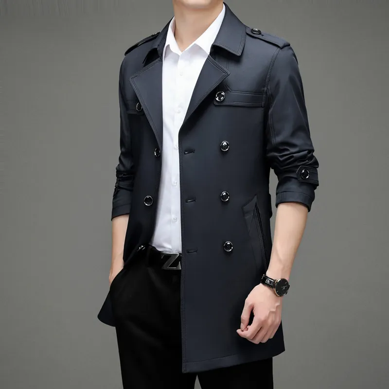 PIERRE CARDIN Trench Coat Men's-4