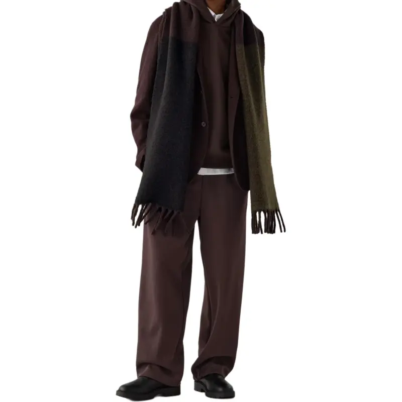 UNIQLO X Clare Waight Keller Co branded Collection Casual Pants Unisex Dark Brown-1