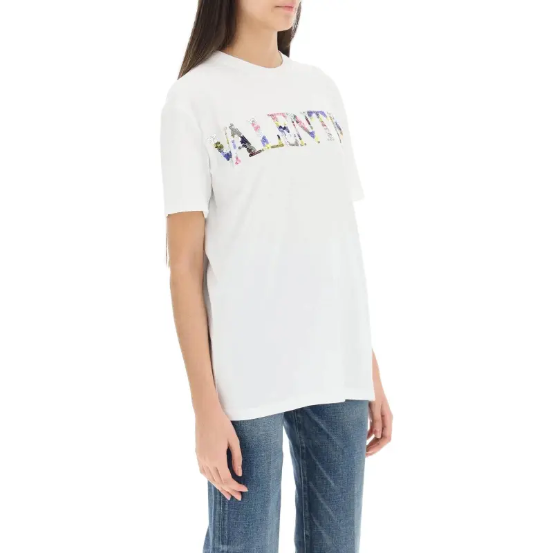 Valentino T Shirts Women's White-2