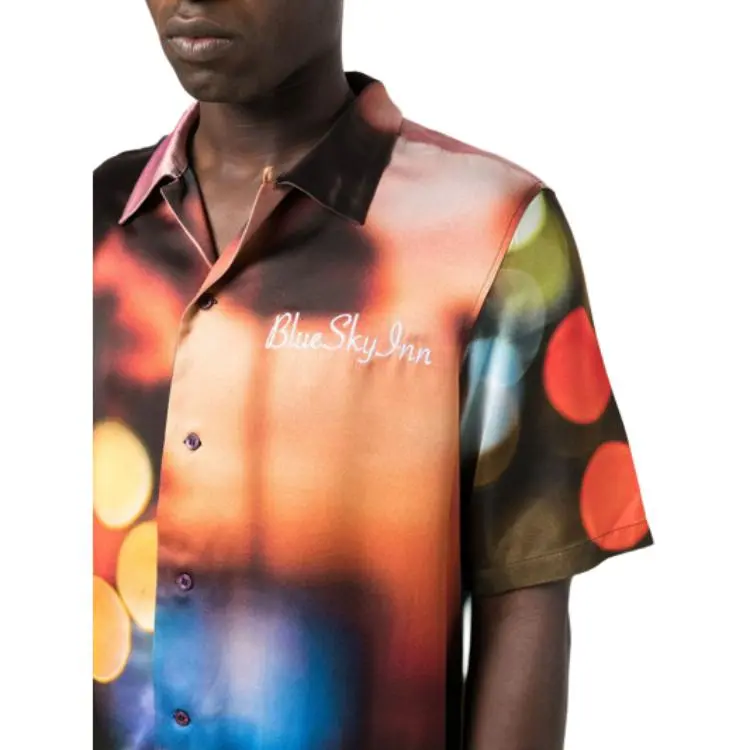 Blue Sky Inn Graphic print Short sleeve Shirt-4