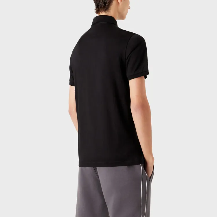 EMPORIO ARMANI Asv Lyocell blend Jersey Polo Shirt-2