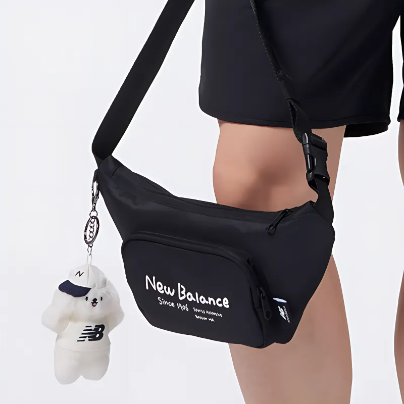 New Balance Fabric Fanny Pack Regular Unisex Black-2