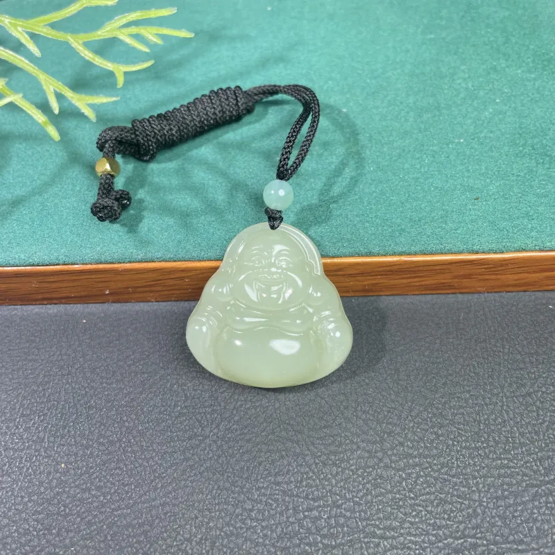 BUDOUXIAOAI Pendants White Jade/Pale Greenish White Jade Women's-4