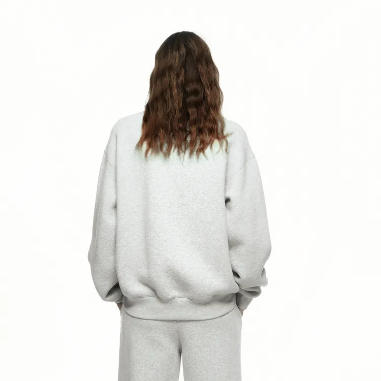MOCO x PLAYBOY Sweatshirt Women's Light Heather Gray-3