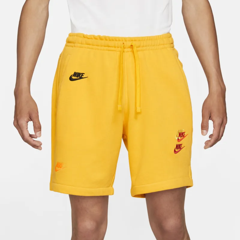 Nike Basketball Shorts Men's Yellow-2